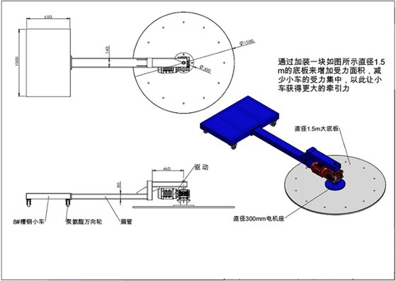 艾思捷蜗轮蜗杆减速机在新能源旋转小车上的使用案例.jpg